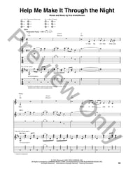 Help Me Make It Through the Night Guitar and Fretted sheet music cover